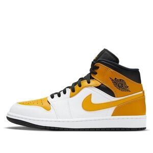 Nike black  White and yellow Sneakers jordans rare